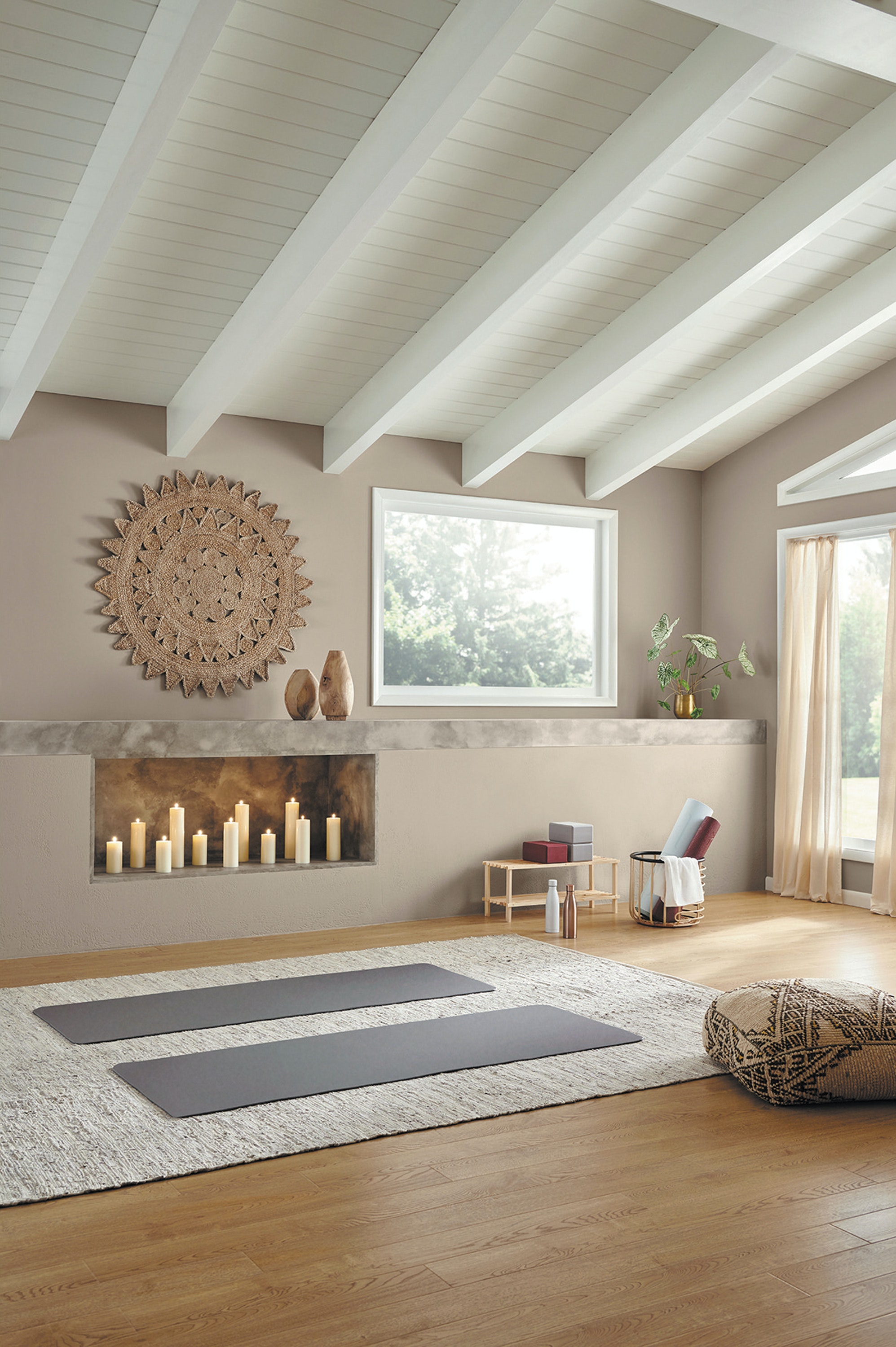 Sherwin-Williams_Yoga Studio_Perfect Greige SW 6073