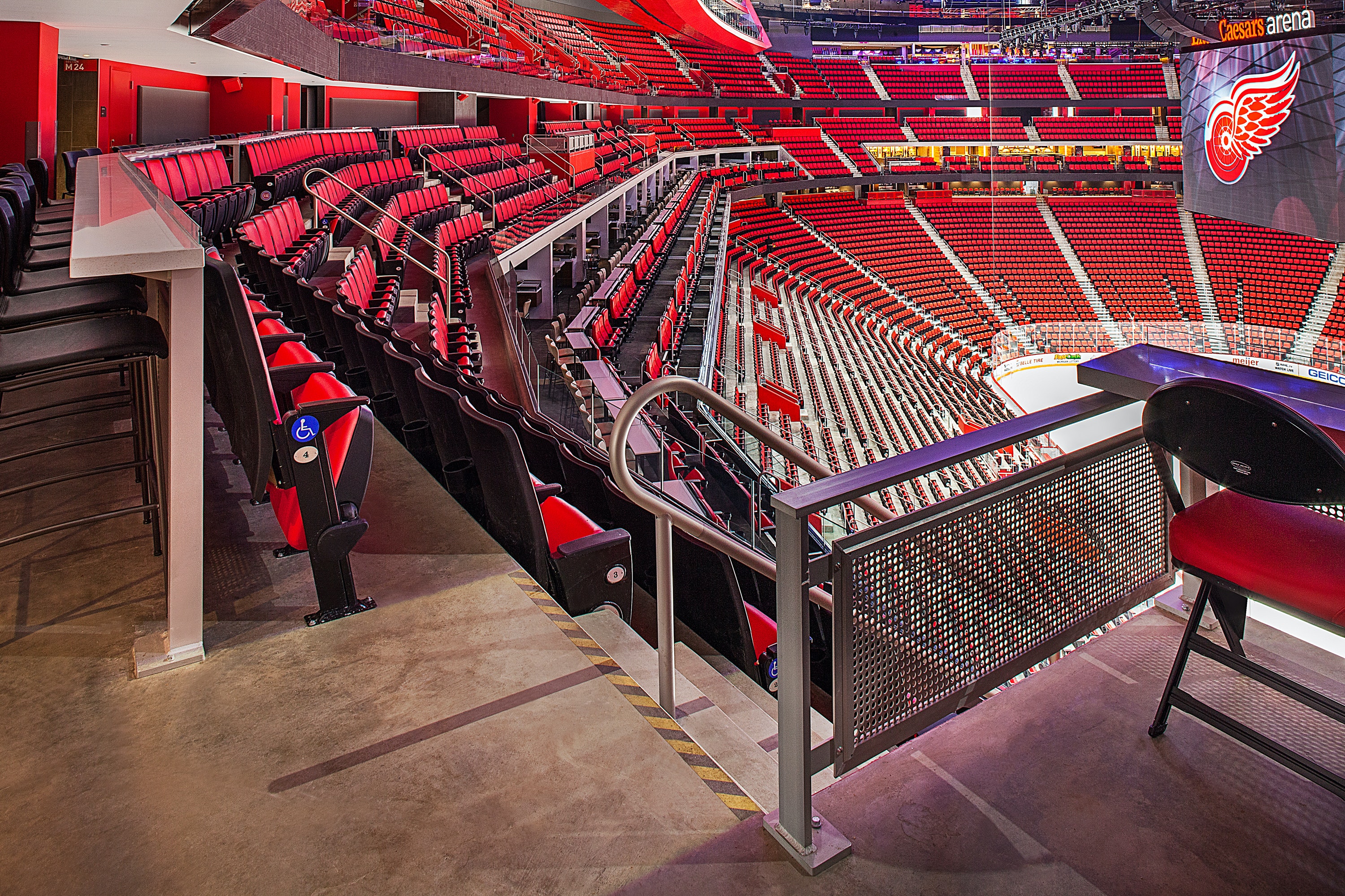 1805APSPS05-TrexCommercial_LittleCaesarsArena_Anodized_Gridguard