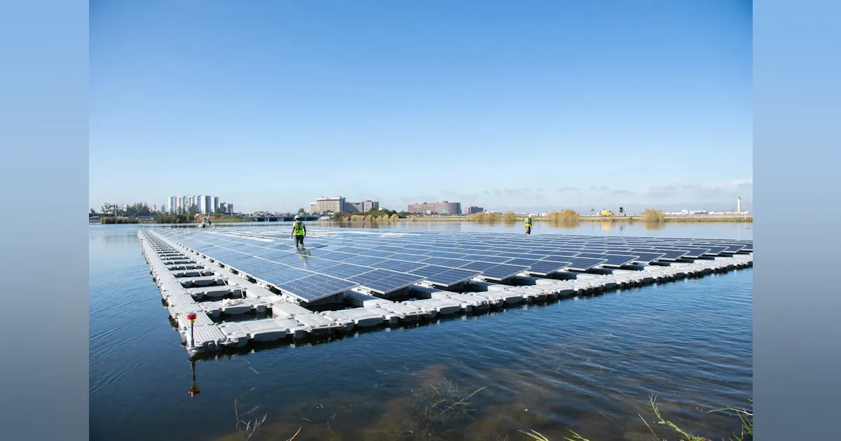 Floating Photovoltaic (PV) System | Architectural Products