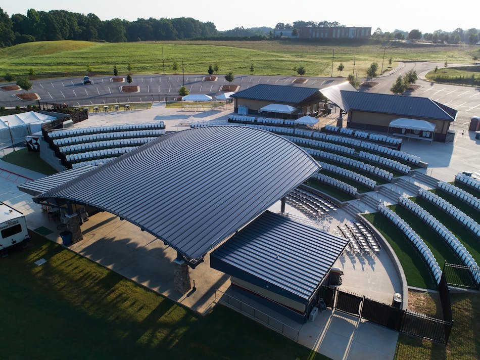 Clamshell-Style Amphitheater Roof Requires a Custom Solution ...