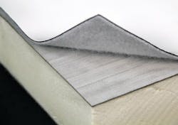 The FleeceBACK RapidLock roofing system uses the VELCRO Brand Securable Solutions to create a strong mechanical bond that will keep the roofing system in place. The FleeceBACK RapidLock roofing system uses the VELCRO Brand Securable Solutions to create a strong mechanical bond that will keep the roofing system in place.