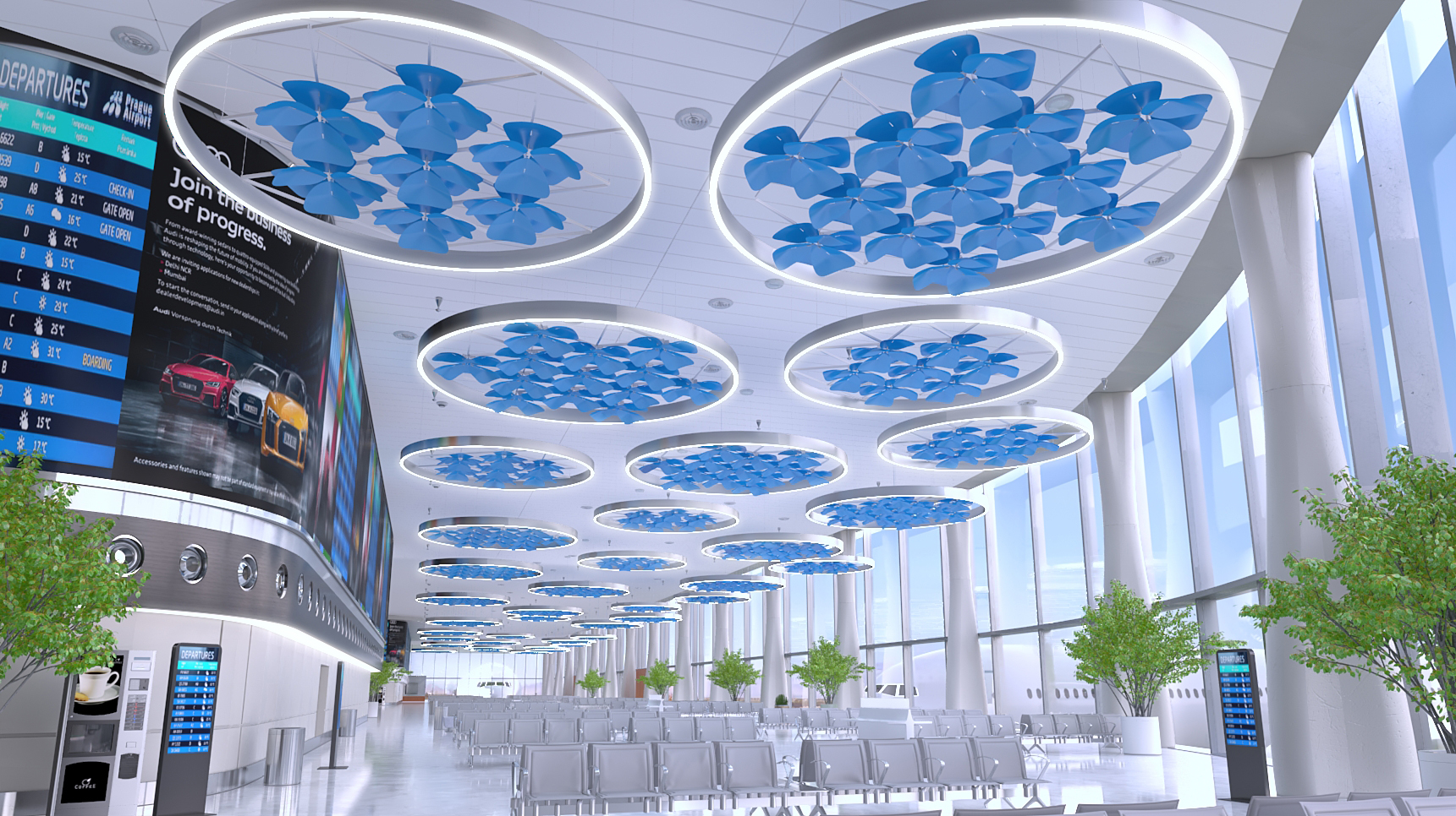 Ceiling Petals Certainteed