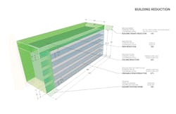 'We basically put shrink wrap around the building and sucked out all of the areas that weren't really needed,' said Papke. 'We basically put shrink wrap around the building and sucked out all of the areas that weren't really needed,' said Papke.