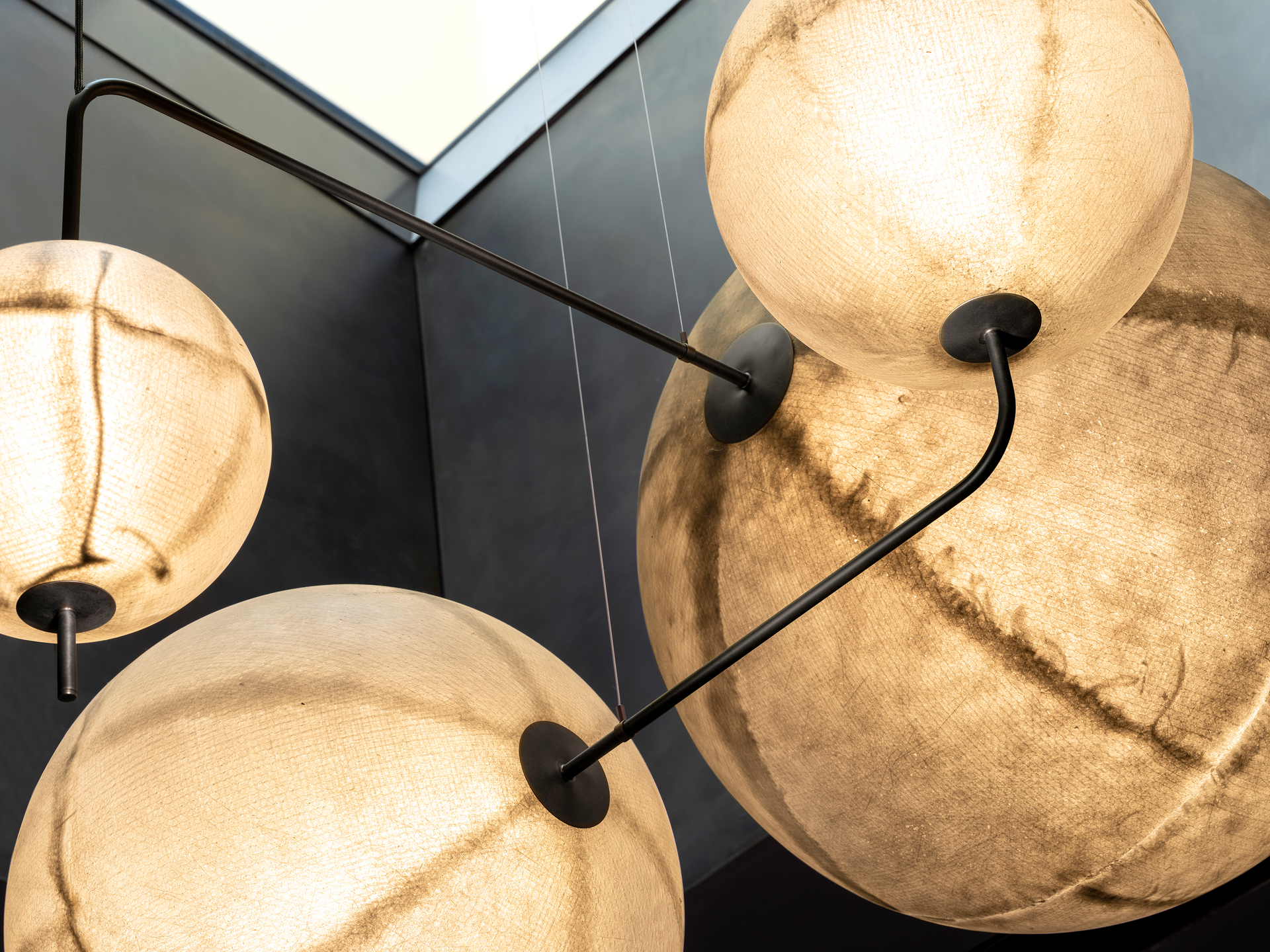 Sculptural Lighting Sphere Henge