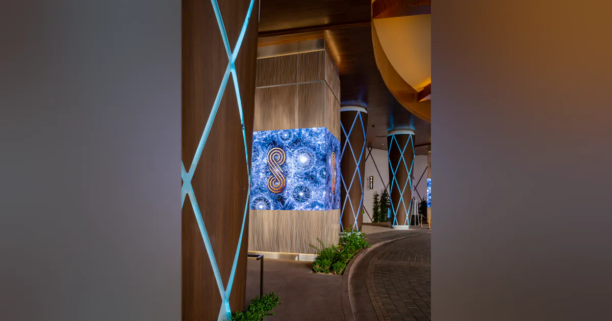 custom column covers at Sahara Las Vegas | Architectural Products