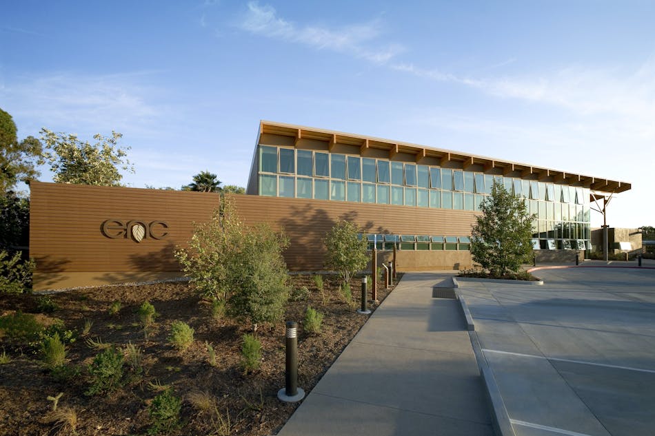 Solarban&circledR; 70 Atlantica&circledR; glass supports an integrated energy management system that includes natural ventilation and rooftop photovoltaic arrays that help the preschool and nature center return more energy to the local electrical grid than it uses.