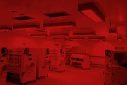 One of the nation&rsquo;s premiere academic medical centers, NYU Langone Health, use far red luminaires to protect the integrity of their research. The 1x4 KL-S luminaire from Kurtzon Lighting is shown here.