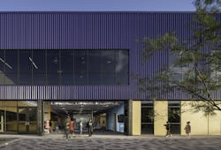 7.2 Panel in Academy Blue on John McCain Elementary School 7.2 Panel in Academy Blue on John McCain Elementary School