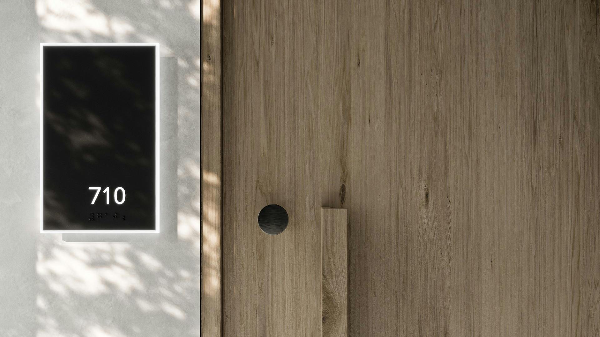 A Series Illuminated Signage