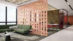 Creative Cut Screens in Waterfall Pattern Creative Cut Screens in Waterfall Pattern