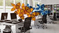 Clementine Suspended Panels Clementine Suspended Panels