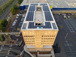 Hotel Marcel Rooftop Solar Panels