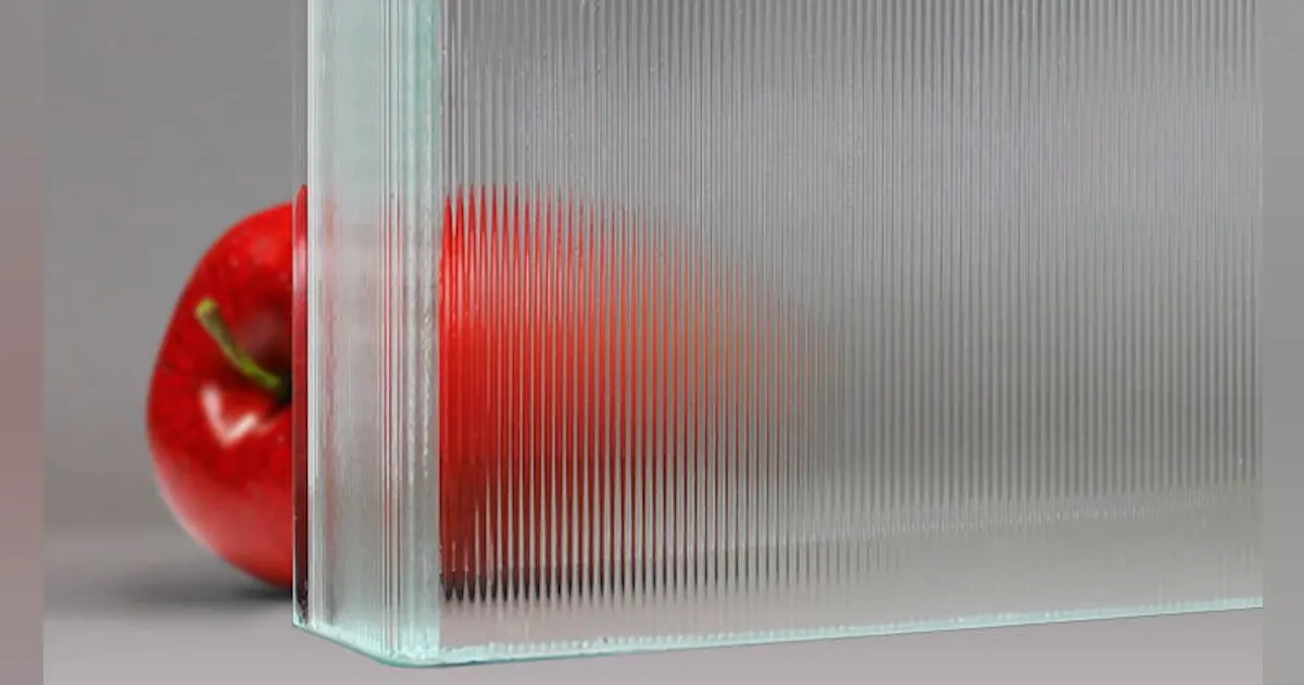 Houdini Reeded Glass Houdini Channel Glass | Architectural Products