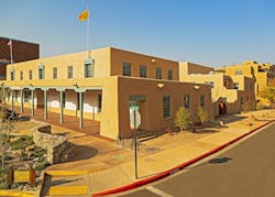 Santa Fe Courthouse Street View Santa Fe Courthouse Street View