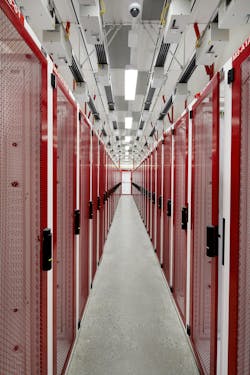 data center aisle designed by HDR data center aisle designed by HDR