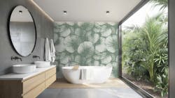 Sunshade in Sage Mosaic Sunshade in Sage Mosaic