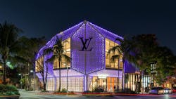 Exterior Louis Vuitton RGB Full Building Exterior Louis Vuitton RGB Full Building