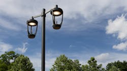 Northport area light with double luminaire, Landscape Forms with Robert A.M. Stern Architects Northport area light with double luminaire, Landscape Forms with Robert A.M. Stern Architects