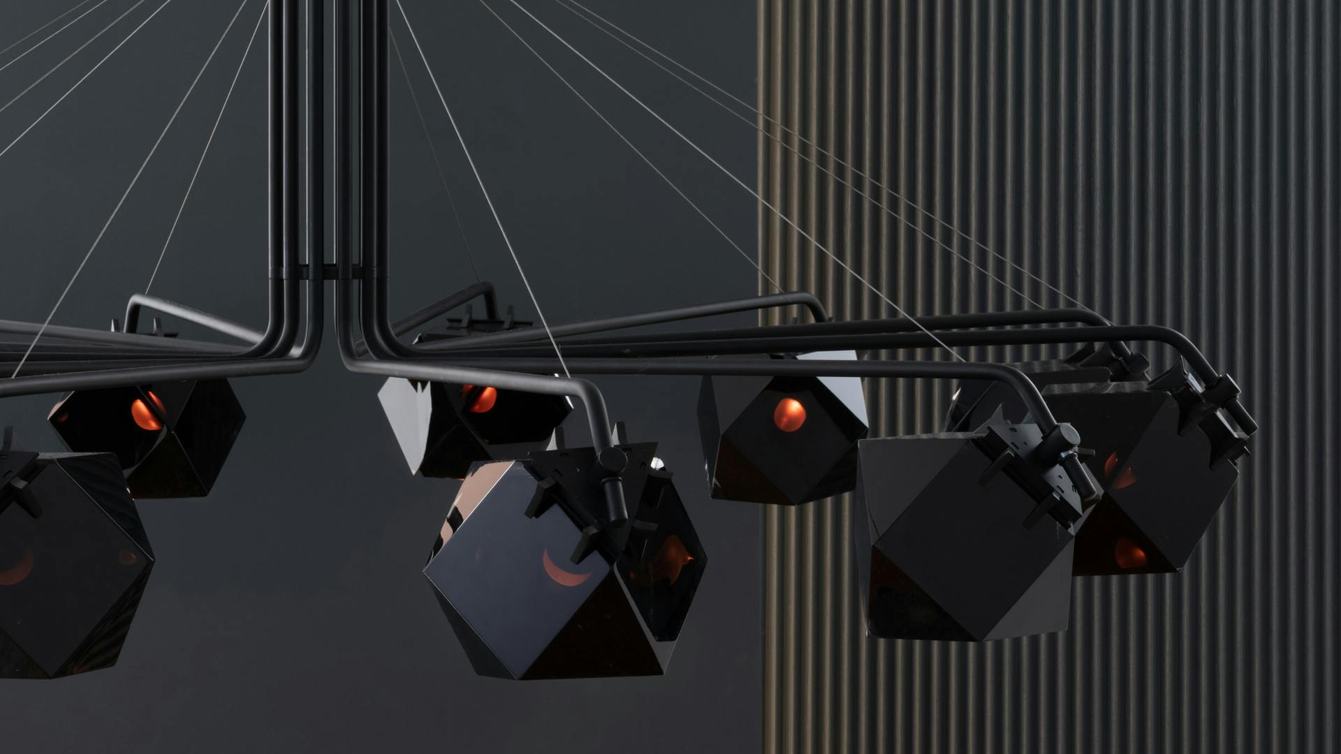 Welles Central Chandelier 12 by Alessandro Munge for Gabriel Scott