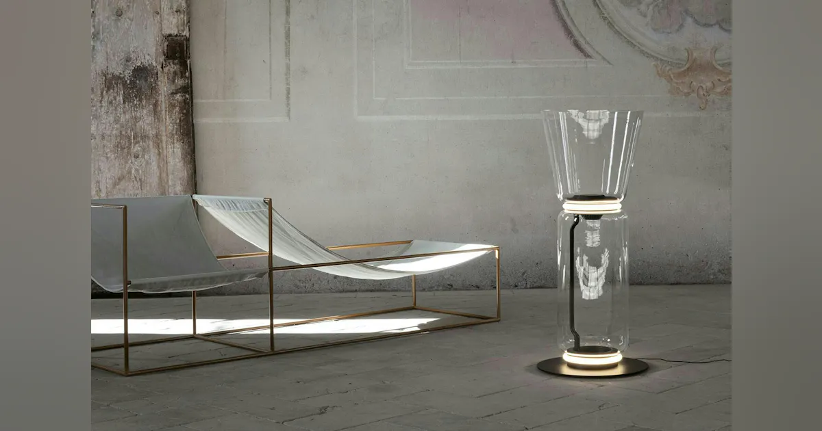 Dimmable, impactful yet transparent floor lamp | Architectural Products