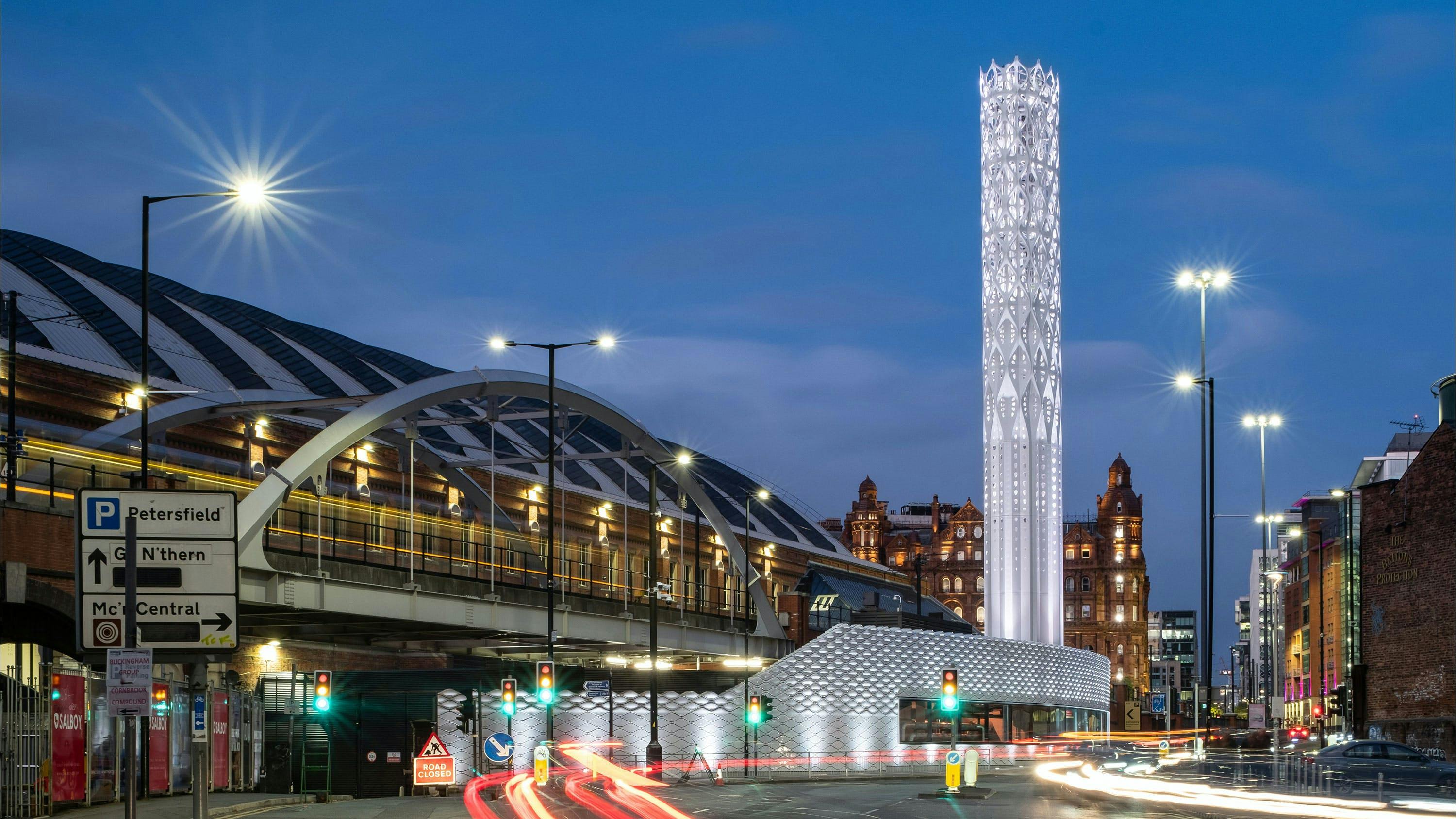 Manchester's Tower of Light.