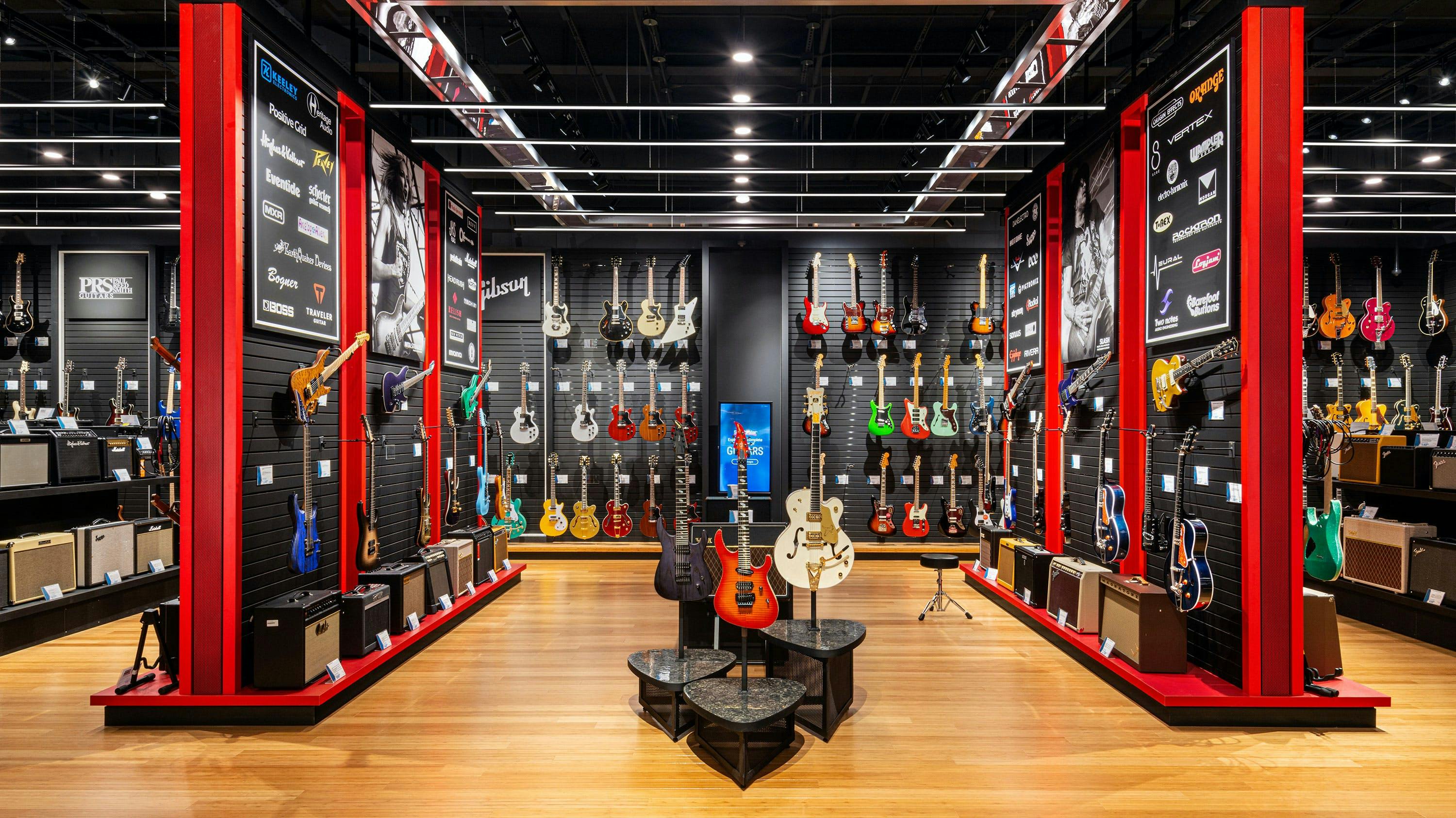 Sweetwater music showroom, Fort Wayne, Ind.