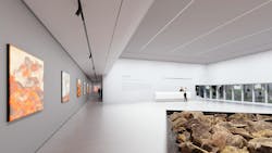 Rendering, ERCO Invia linear light in multiple use cases Rendering, ERCO Invia linear light in multiple use cases