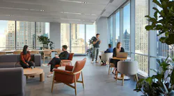 A connected lighting and shading system from Lutron allows Skidmore, Owings & Merrill staff to leverage the abundant natural light in the New York office of the architecture, engineering, and planning firm.
