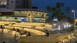 Tzur Yitzhak neighborhood plaza, Israel Tzur Yitzhak neighborhood plaza, Israel