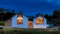 Ad Gefrin whisky distiller and museum, in Wooler, U.K. Ad Gefrin whisky distiller and museum, in Wooler, U.K.