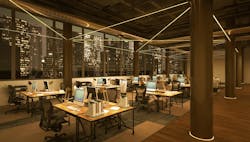 Tunable white technology enables the independent control of color temperature and light intensity within a given application. The color temperature of the light can change from warm to neutral to cool in appearance over time, based on the needs of the occupants or space. Tunable white technology enables the independent control of color temperature and light intensity within a given application. The color temperature of the light can change from warm to neutral to cool in appearance over time, based on the needs of the occupants or space.