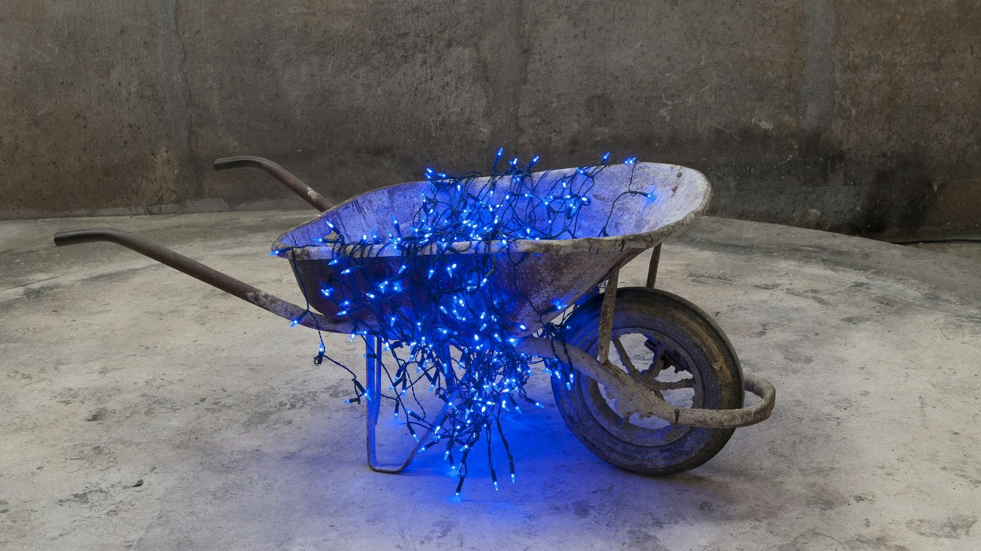 'Rocket Ship' by Sislej Xhafa, 2011, courtesy Galleria Continua, will be part of the 'Collections' exhibition at Euroluce 2023.