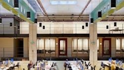 The AHMM studio in London's White Collar Factory. The AHMM studio in London's White Collar Factory.