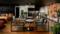 Skylight rooftop bar and restaurant, W Toronto hotel Skylight rooftop bar and restaurant, W Toronto hotel