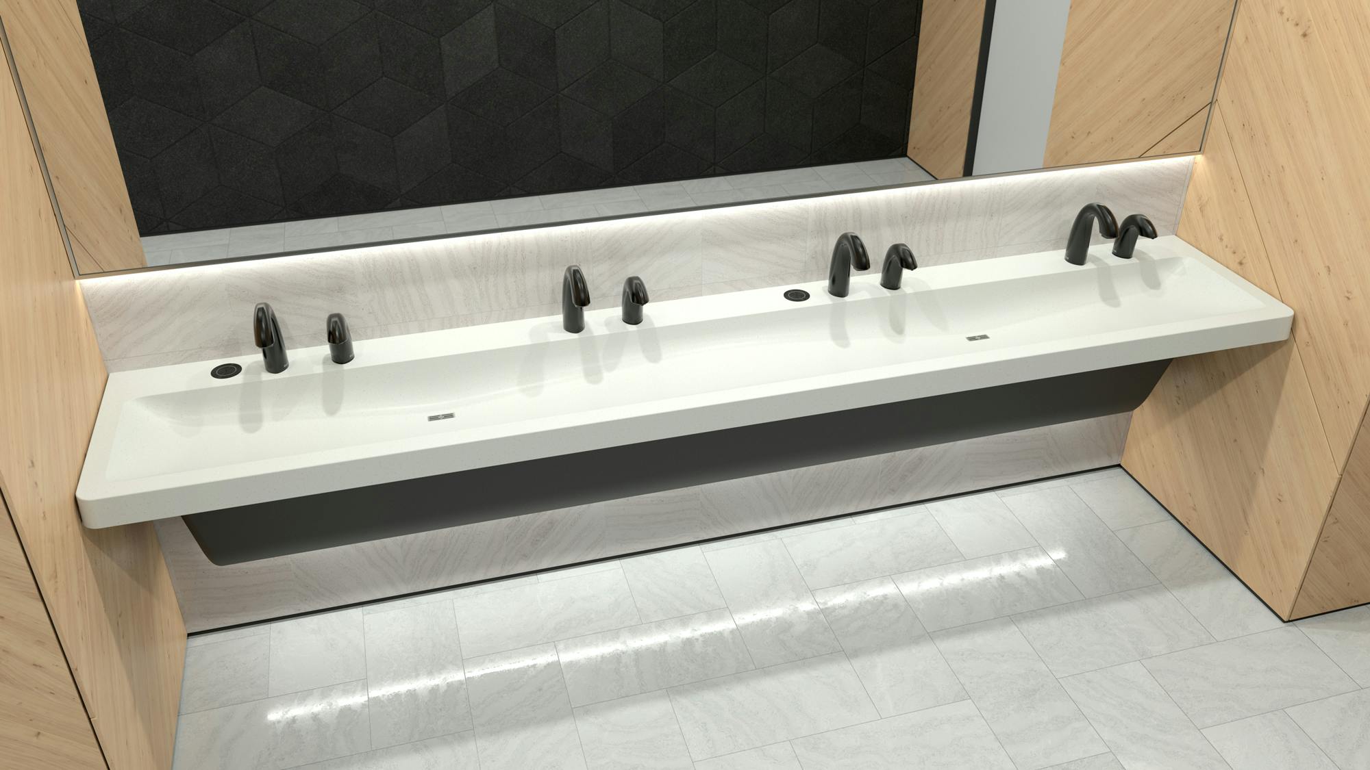 TLX Series Express Lavatory System 4-Station Model