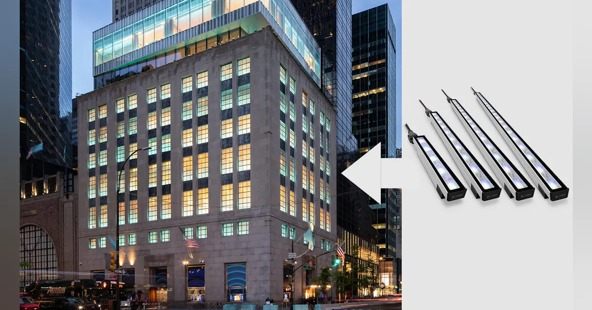 How Tiffany & Co.’s NYC Flagship Glows in Tiffany Blue | Architectural ...