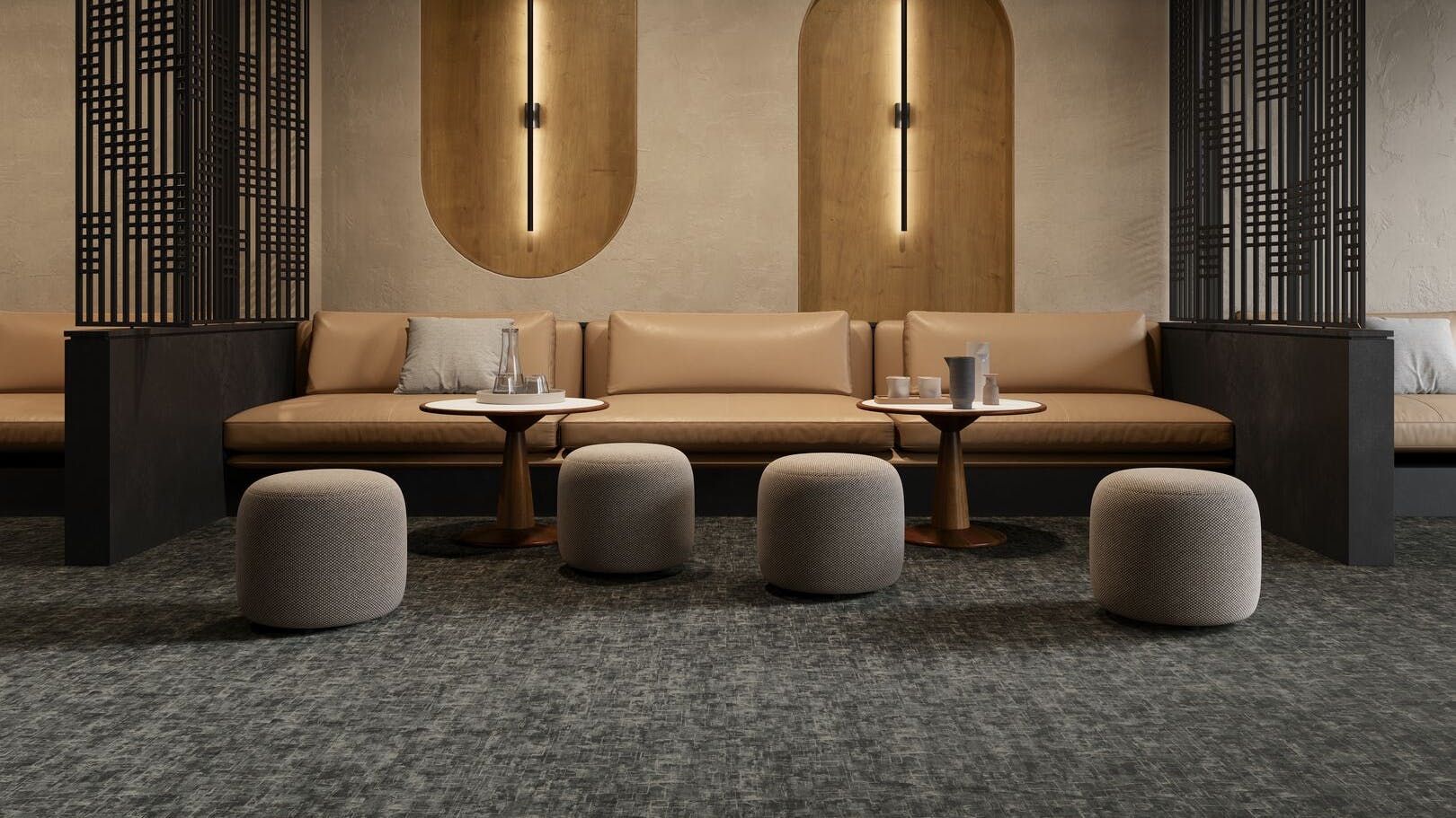 Layered Duality Carpet Tile