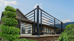 Fe26 Axis Horizontal Steel Railing Fe26 Axis Horizontal Steel Railing