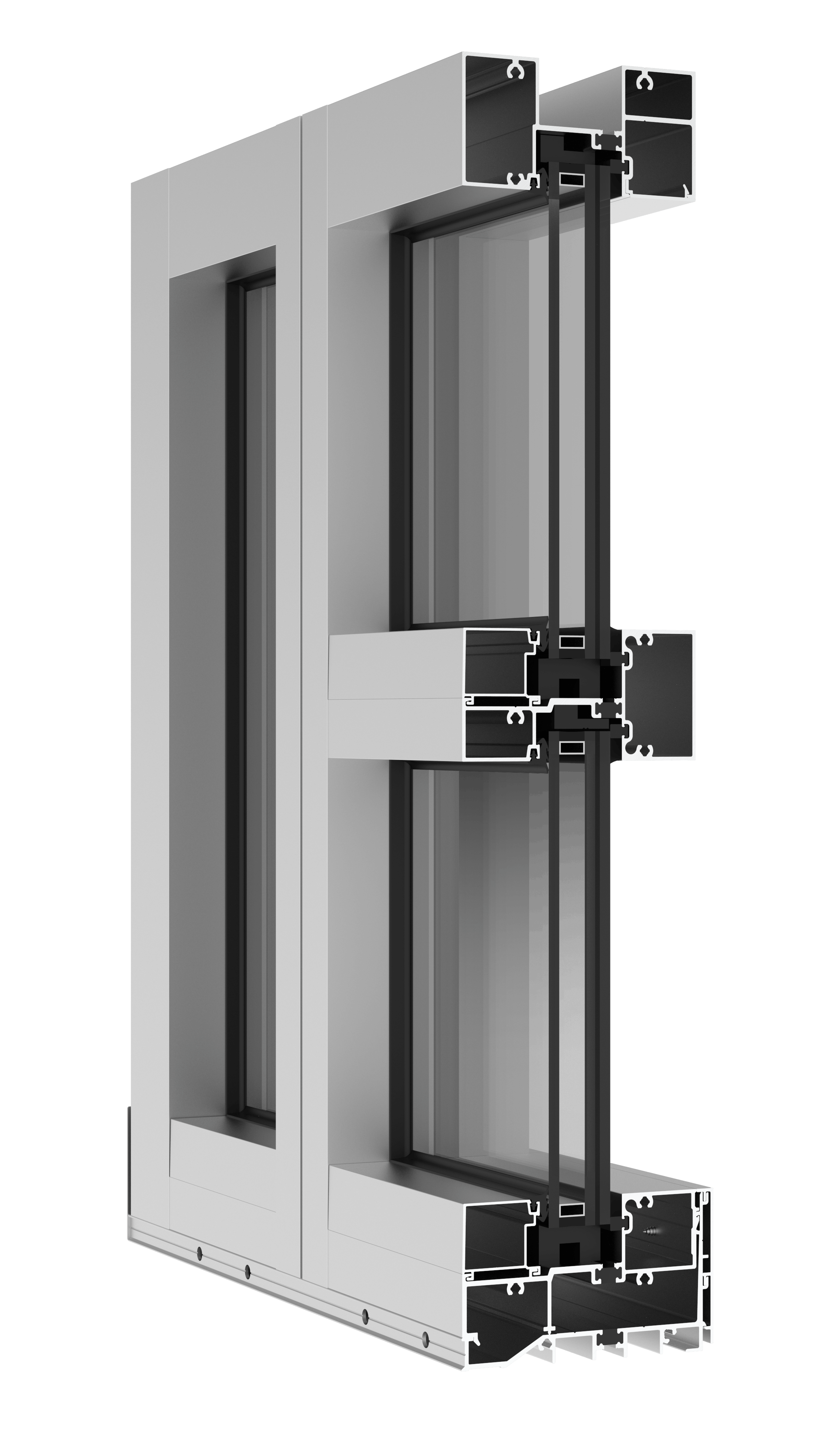 YHS 50 TU Storefront System