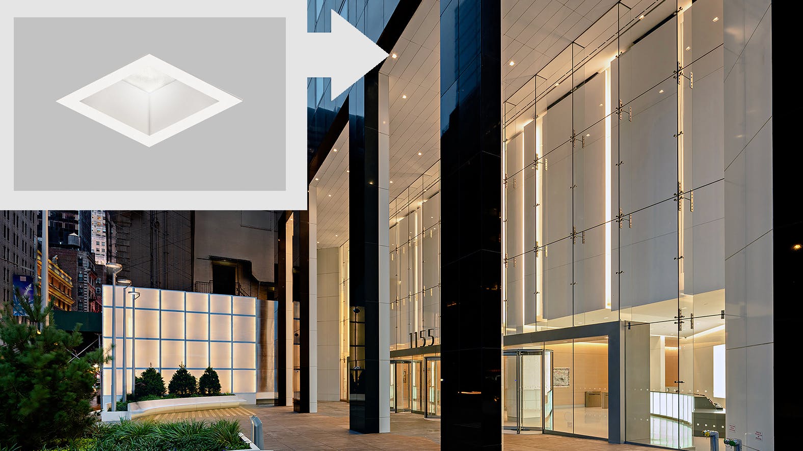 BeveLED 2.0 at 1155 Avenue of the Americas