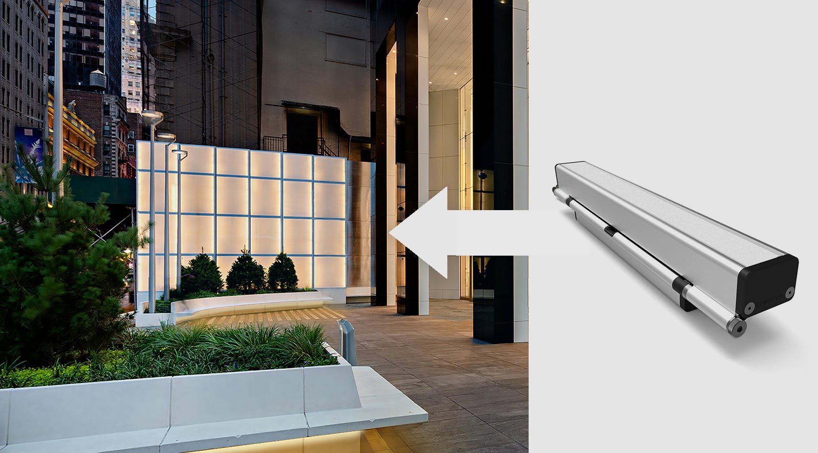 Ecosense Linear Grazer at 1155 Avenue of the Americas