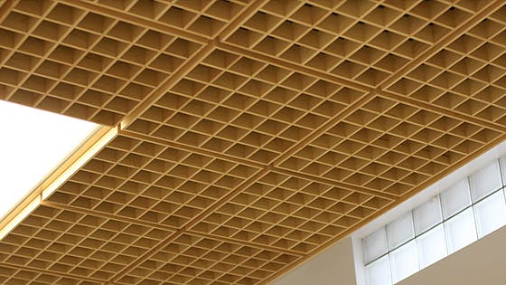 Cubes Wood Ceiling Panel System