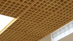 Cubes Wood Ceiling Panel System Cubes Wood Ceiling Panel System