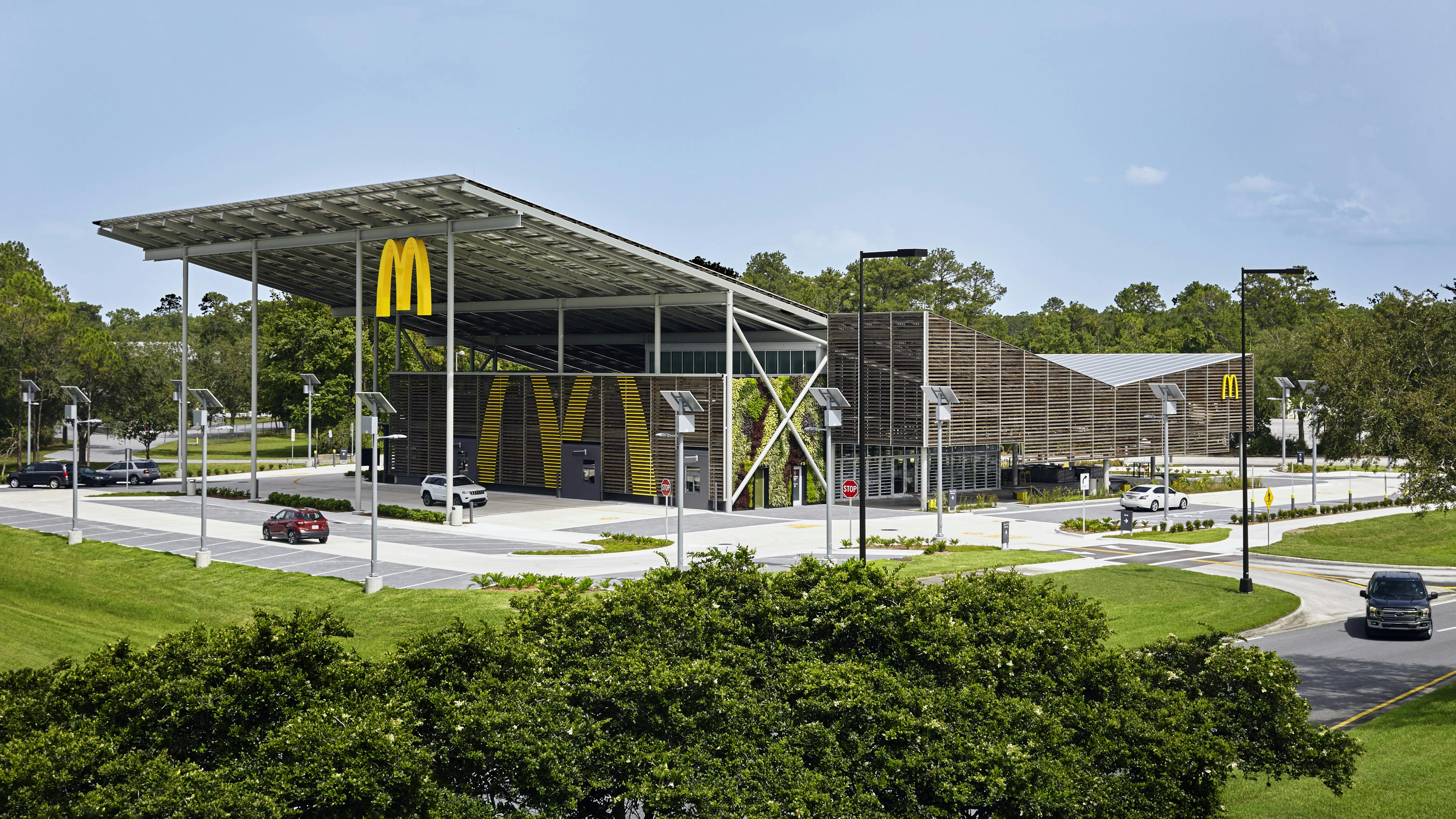 McDonalds Exterior Net Zero Ross Barney Architects