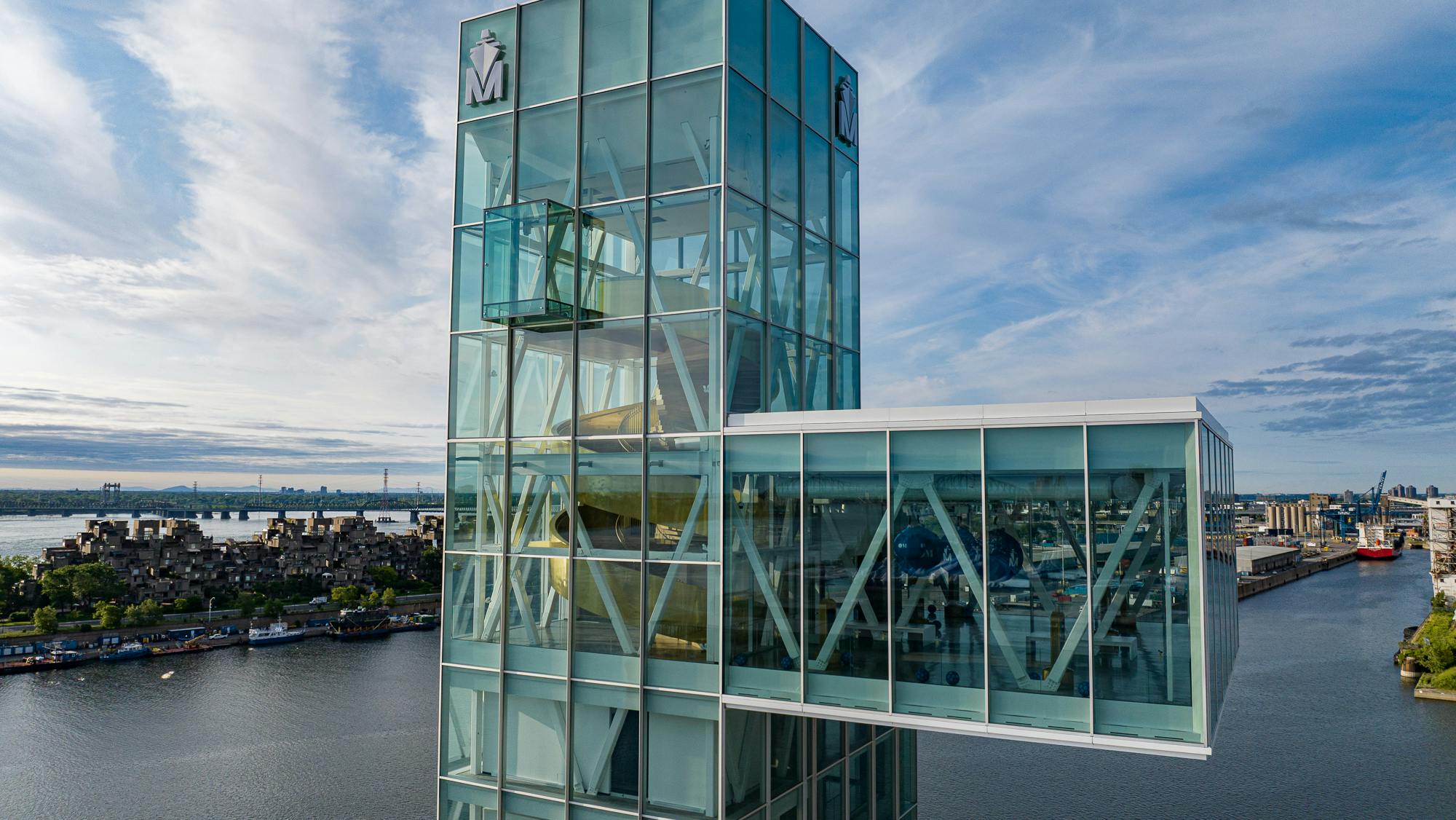 Alumicor Port of Montreal Curtainwall