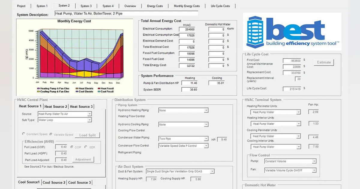 Efficiency Tool Building Efficiency System Tool 6.2 | Architectural Products