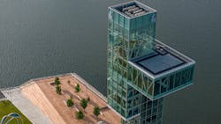 Port of Montreal with SentryGlas Interlayer Port of Montreal with SentryGlas Interlayer