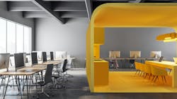 Cheerful Yellow surface Cheerful Yellow surface