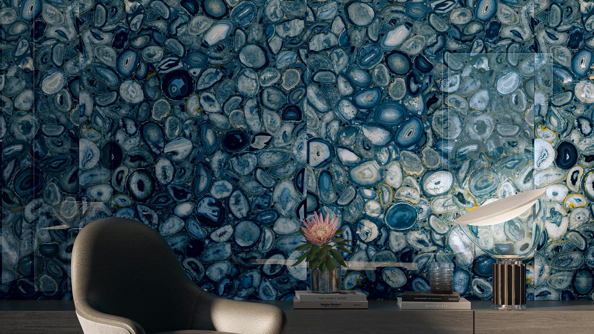 Agatina Blue Marble Collection