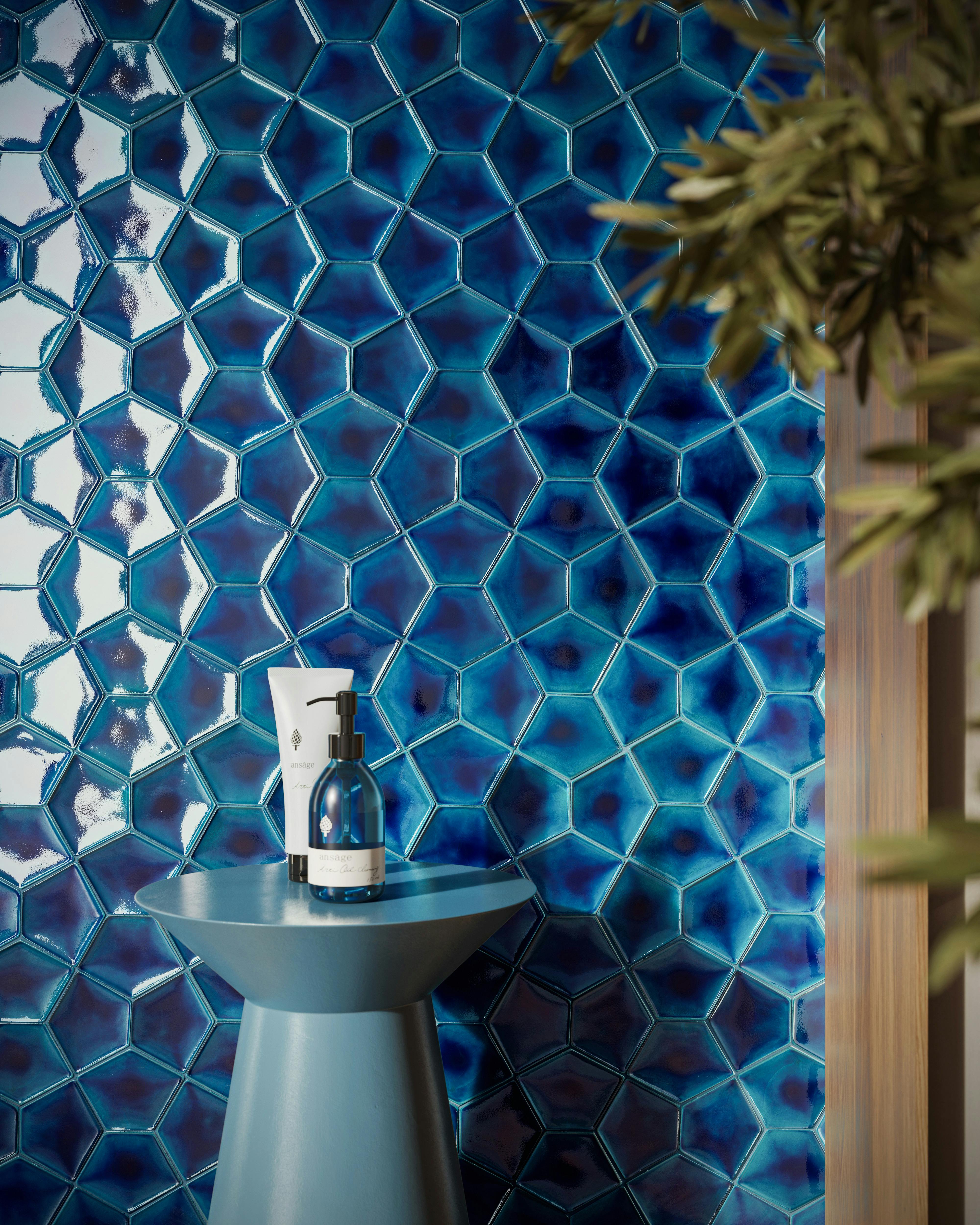 Papillon Enameled Tile